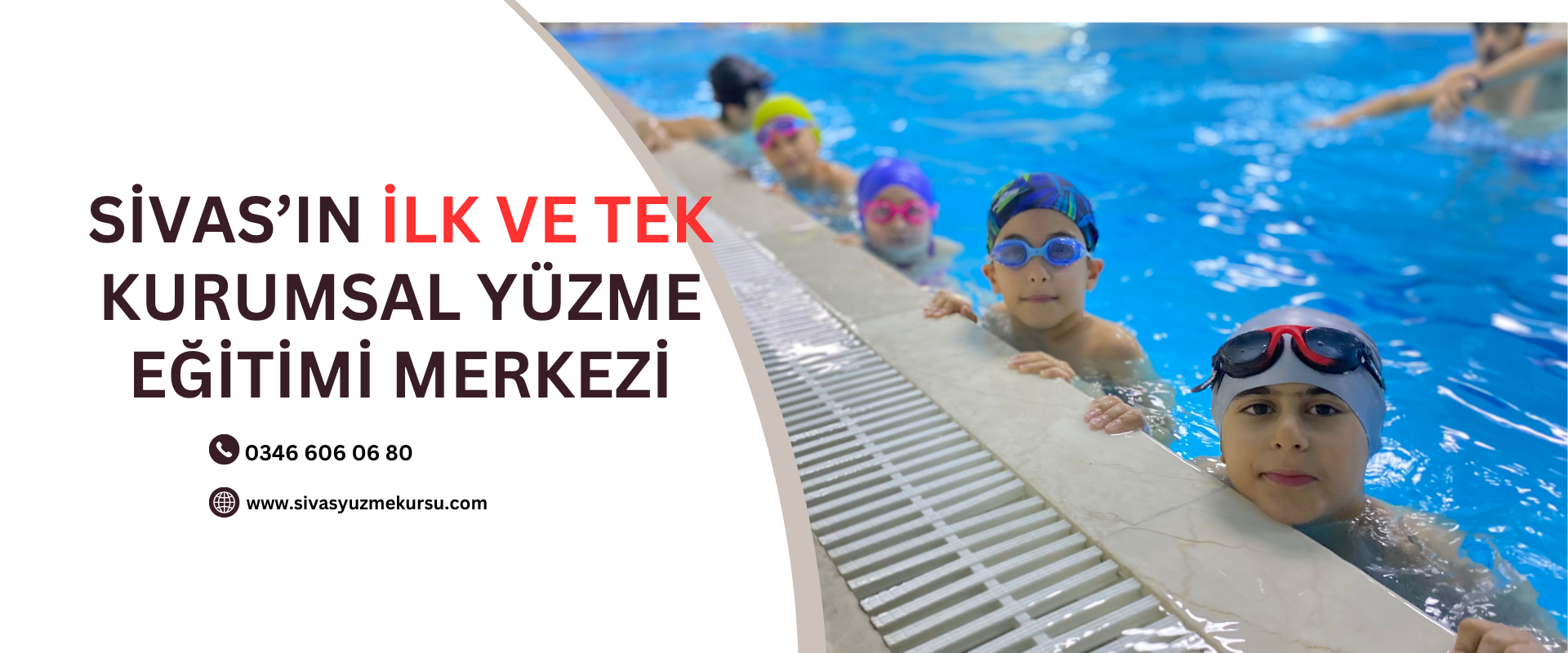 Sivas'a yüzme öğretiyoruz