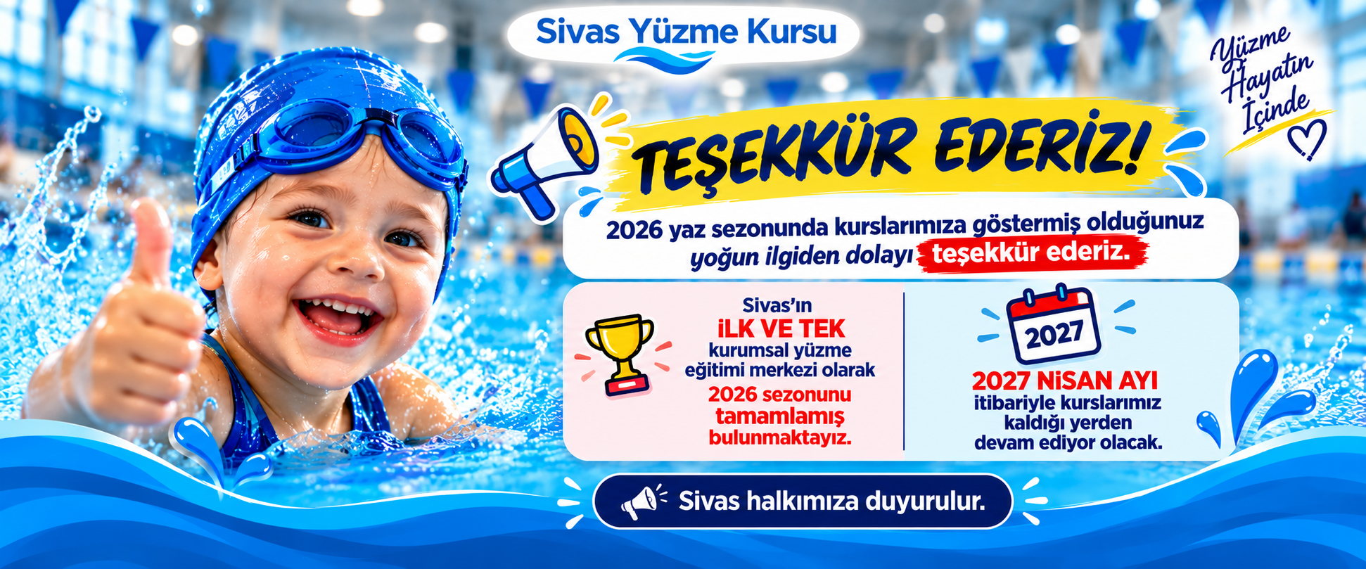 TEŞEKKÜR EDERİZ