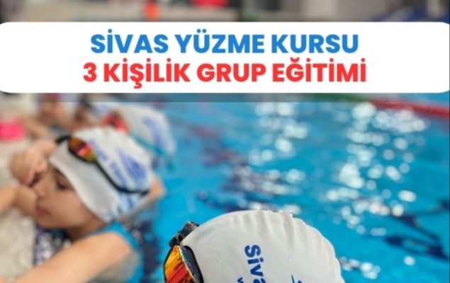 2025 YAZ SEZONU YÜZME KURSU 3 KİŞİLİK GRUP EĞİTİMİ ÖN BAŞVURUSU