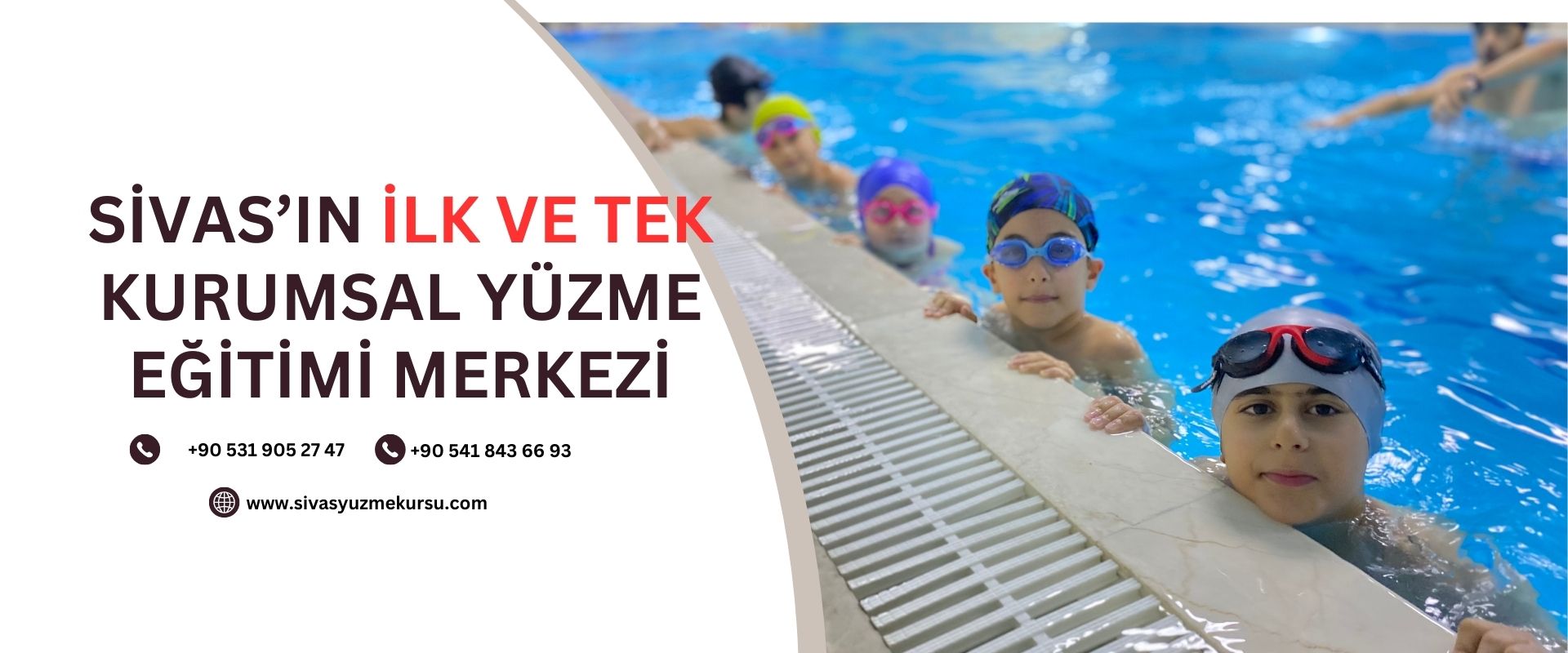 Sivas'a yüzme öğretiyoruz